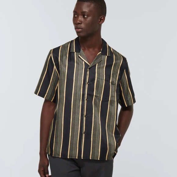 Commas Men’s Silk Shirt - Picture 6 of 8